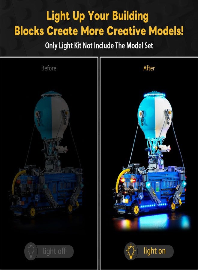 Kyglaring LED Light Kit Compatible with Lego Battle Bus 77073 Building Blocks, Upgraded Lighting Accessories for 77073 Model Set, Lights Only (Model Not Included), Classic Version. - Image 3